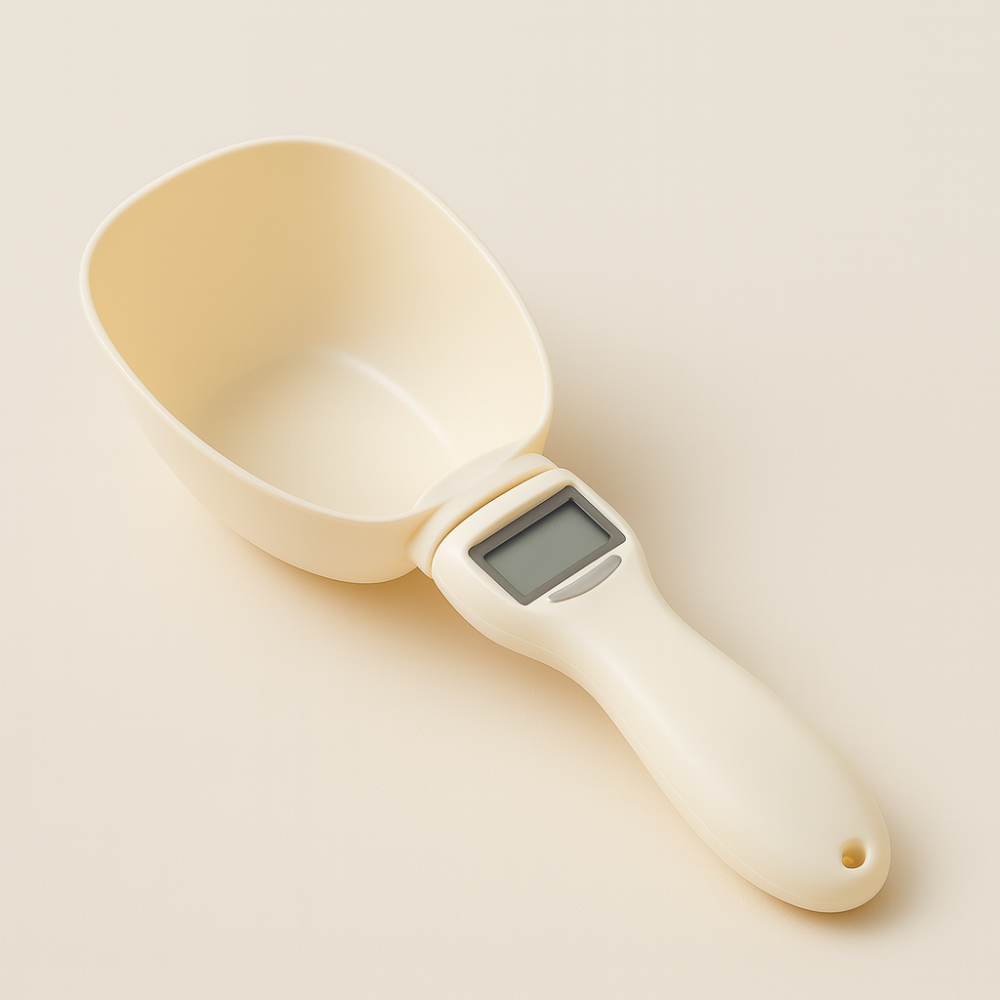 Cuillère de mesure électronique pour croquettes